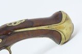 18th Century LAZARI COMINAZ FLINTLOCK Pistol
.56 ENGRAVED Italian
Antique Martial Sidearm Cavalry or Officer’s Pistol - 15 of 17