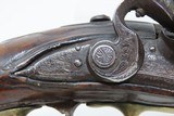 18th Century LAZARI COMINAZ FLINTLOCK Pistol
.56 ENGRAVED Italian
Antique Martial Sidearm Cavalry or Officer’s Pistol - 6 of 17