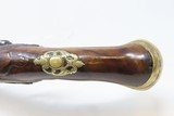 18th Century LAZARI COMINAZ FLINTLOCK Pistol
.56 ENGRAVED Italian
Antique Martial Sidearm Cavalry or Officer’s Pistol - 8 of 17