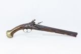 18th Century LAZARI COMINAZ FLINTLOCK Pistol
.56 ENGRAVED Italian
Antique Martial Sidearm Cavalry or Officer’s Pistol - 2 of 17