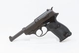 WORLD WAR II 3rd Reich German SPREEWERKE cyq Code P.38 Semi-Auto C&R Pistol “EAGLE/SWASTIKA” Marked “WERMACHT” 9mm Sidearm - 2 of 19