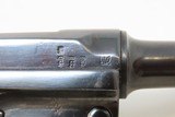 WORLD WAR I 1916 Dated ERFURT Arsenal P.08 GERMAN LUGER Pistol 9x19mm
C&R IMPERIAL GERMAN ARMY SIDEARM - 15 of 19