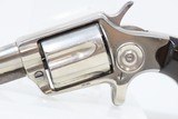 c1877 mfr PIPE CASED LONDON Antique COLT NEW LINE .38 ETCHED PANEL Revolver With FITTED CASE, Cleaning Rod and FIVE CARTRIDGES - 7 of 19