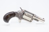 c1877 mfr PIPE CASED LONDON Antique COLT NEW LINE .38 ETCHED PANEL Revolver With FITTED CASE, Cleaning Rod and FIVE CARTRIDGES - 16 of 19