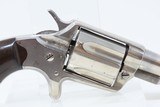 c1877 mfr PIPE CASED LONDON Antique COLT NEW LINE .38 ETCHED PANEL Revolver With FITTED CASE, Cleaning Rod and FIVE CARTRIDGES - 18 of 19