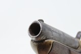 Rare ENGRAVED Antique WILLIAMSON Single Shot CONVERTIBLE .41 Cal. DERINGERRimfire/Percussion Combination Pistol - 6 of 18
