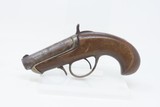 Rare ENGRAVED Antique WILLIAMSON Single Shot CONVERTIBLE .41 Cal. DERINGERRimfire/Percussion Combination Pistol - 2 of 18