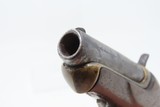 Rare ENGRAVED Antique WILLIAMSON Single Shot CONVERTIBLE .41 Cal. DERINGERRimfire/Percussion Combination Pistol - 10 of 18