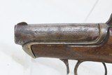 Rare ENGRAVED Antique WILLIAMSON Single Shot CONVERTIBLE .41 Cal. DERINGERRimfire/Percussion Combination Pistol - 5 of 18