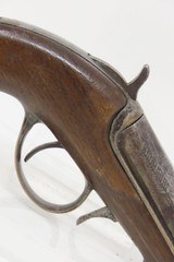 Rare ENGRAVED Antique WILLIAMSON Single Shot CONVERTIBLE .41 Cal. DERINGERRimfire/Percussion Combination Pistol - 17 of 18