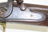 Antique MID-19th CENTURY Half-Stock .32 Cal. Percussion American LONG RIFLE Kentucky Style Long Rifle w/JOSH GOLCHER Lock - 6 of 19