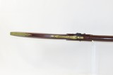 Antique MID-19th CENTURY Half-Stock .32 Cal. Percussion American LONG RIFLE Kentucky Style Long Rifle w/JOSH GOLCHER Lock - 8 of 19