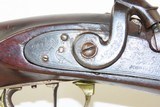Antique MID-19th CENTURY Half-Stock .32 Cal. Percussion American LONG RIFLE Kentucky Style Long Rifle w/JOSH GOLCHER Lock - 7 of 19