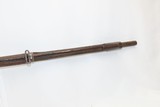 CIVIL WAR Antique WHITNEY ARMS Model 1816/22 .69 Caliber CONVERSION Musket1835 Dated Conversion Musket in .69 Caliber - 11 of 22