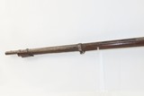 CIVIL WAR Antique WHITNEY ARMS Model 1816/22 .69 Caliber CONVERSION Musket1835 Dated Conversion Musket in .69 Caliber - 20 of 22