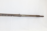 CIVIL WAR Antique WHITNEY ARMS Model 1816/22 .69 Caliber CONVERSION Musket1835 Dated Conversion Musket in .69 Caliber - 14 of 22