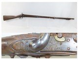 CIVIL WAR Antique WHITNEY ARMS Model 1816/22 .69 Caliber CONVERSION Musket1835 Dated Conversion Musket in .69 Caliber - 1 of 22