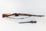 DWM ARGENTINE CONTRACT M1891 Bolt Action 7.65mm MAUSER Infantry Rifle C&R
With BAYONET, SHEATH, FROG, and LEATHER SLING - 2 of 21