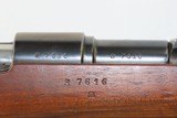 DWM ARGENTINE CONTRACT M1891 Bolt Action 7.65mm MAUSER Infantry Rifle C&R
With BAYONET, SHEATH, FROG, and LEATHER SLING - 6 of 21