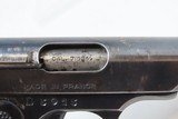 FRENCH M.A.B. Model “D” 7.65mm SEMI-AUTOMATIC Hammerless POCKET Pistol C&R.32 ACP Caliber Based on the Model 1910 FN BROWNING - 16 of 20