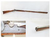 Antique PENNSYLVANIA RIFLE WORKS Full-Stock .40 Cal. Percussion LONG RIFLEKentucky Style HUNTING/HOMESTEAD American Long Rifle - 1 of 19