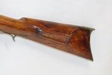Antique PENNSYLVANIA RIFLE WORKS Full-Stock .40 Cal. Percussion LONG RIFLEKentucky Style HUNTING/HOMESTEAD American Long Rifle - 15 of 19