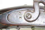 OHIO VALLEY Antique LEVI BIDDLE Half-Stock Percussion American LONG RIFLEWith TWO POWDER HORNS and an N. ASHMORE LOCK - 7 of 21