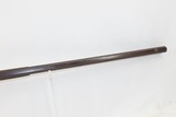 OHIO VALLEY Antique LEVI BIDDLE Half-Stock Percussion American LONG RIFLEWith TWO POWDER HORNS and an N. ASHMORE LOCK - 15 of 21