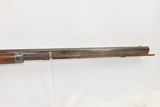 Engraved HENRY E. LEMAN Antique HALF-STOCK Percussion PENNSYLVANIA RifleRifle made in LANCASTER, PA - 5 of 19