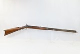Engraved HENRY E. LEMAN Antique HALF-STOCK Percussion PENNSYLVANIA RifleRifle made in LANCASTER, PA - 2 of 19