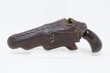 SCARCE Antique WHITNEYVILLE ARMORY .32 RF No. 1 1/2 Revolver w/FLAP HOLSTER 1 of only 14,000 Manufactured circa the 1870s - 3 of 18