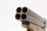 Antique CIVIL WAR/WILD WEST Era C. SHARPS Model 2 .30 RF PEPPERBOX Revolver 4-Shot FRONTIER Self Defense Pocket Gun - 10 of 19