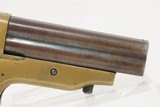 Antique CIVIL WAR/WILD WEST Era C. SHARPS Model 2 .30 RF PEPPERBOX Revolver 4-Shot FRONTIER Self Defense Pocket Gun - 19 of 19