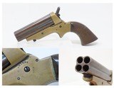 Antique CIVIL WAR/WILD WEST Era C. SHARPS Model 2 .30 RF PEPPERBOX Revolver 4-Shot FRONTIER Self Defense Pocket Gun - 1 of 19