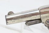 Antique 5-Shot COLT NEW LINE .32 Caliber CF ETCHED PANEL POCKET Revolver
WILD WEST Conceal & Carry Made in 1876 - 5 of 16