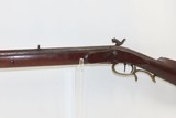 Antique OHIO RIFLE WORKS Half-Stock .32 Cal. Percussion American LONG RIFLE HUNTING/HOMESTEAD Long Rifle - 15 of 18