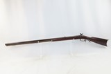 Antique OHIO RIFLE WORKS Half-Stock .32 Cal. Percussion American LONG RIFLE HUNTING/HOMESTEAD Long Rifle - 13 of 18