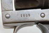 Antique DUTCH COLONIAL Model 1891 “KNIL” Double Action 9.4mm Cal. RevolverDeveloped by the EAST INDIES SMALL ARMS Arsenal - 6 of 20