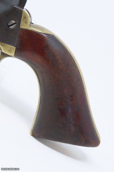 1852 CHARLES NEPHEW & Co. CALCUTTA COLT Model 1851 NAVY .36 Revolver Antique Early ’51 Navy Purchased by British Trader in India! - Image 3 of 18