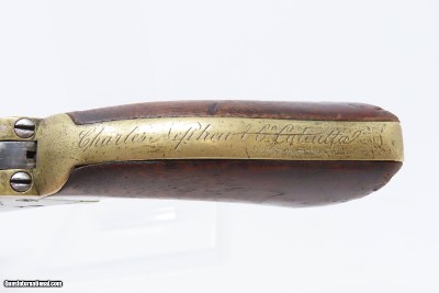 1852 CHARLES NEPHEW & Co. CALCUTTA COLT Model 1851 NAVY .36 Revolver Antique Early ’51 Navy Purchased by British Trader in India! - Image 6 of 18