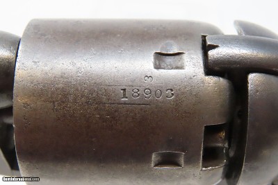 1852 CHARLES NEPHEW & Co. CALCUTTA COLT Model 1851 NAVY .36 Revolver Antique Early ’51 Navy Purchased by British Trader in India! - Image 14 of 18