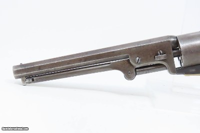 1852 CHARLES NEPHEW & Co. CALCUTTA COLT Model 1851 NAVY .36 Revolver Antique Early ’51 Navy Purchased by British Trader in India! - Image 5 of 18