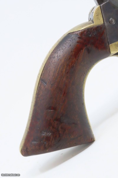 1852 CHARLES NEPHEW & Co. CALCUTTA COLT Model 1851 NAVY .36 Revolver Antique Early ’51 Navy Purchased by British Trader in India! - Image 16 of 18