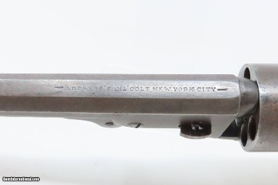 1852 CHARLES NEPHEW & Co. CALCUTTA COLT Model 1851 NAVY .36 Revolver Antique Early ’51 Navy Purchased by British Trader in India! - Image 8 of 18