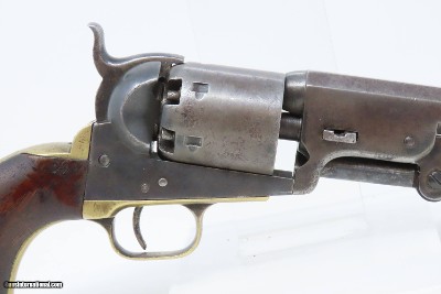 1852 CHARLES NEPHEW & Co. CALCUTTA COLT Model 1851 NAVY .36 Revolver Antique Early ’51 Navy Purchased by British Trader in India! - Image 17 of 18