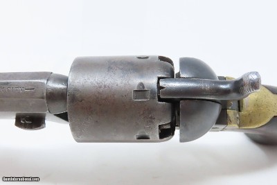 1852 CHARLES NEPHEW & Co. CALCUTTA COLT Model 1851 NAVY .36 Revolver Antique Early ’51 Navy Purchased by British Trader in India! - Image 7 of 18