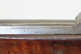 US Marked CANADIAN Mark II ROSS Model 1905 Straight Pull C&R MILITARY Rifle .303 Caliber ROSS MARK II Rifle Used in WWI & WWII - 14 of 20