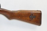 WORLD WAR II Era KOKURA Type 99 7.7mm JAPANESE Caliber C&R MILITARY Rifle
ARISAKA Rifle w/A-A SIGHT, BAYONET, and SCABBARD - 14 of 18