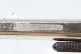 CASED LONDON COLT NEW LINE 7-Shot .22 Short Revolver England Nickel Antique E.M. Reilly 16 New Oxford Street - 9 of 21