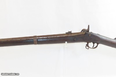 1862 CONFEDERATE C.S. RICHMOND ARMORY HUMPBACK MUSKET CSA Civil War Antique Made with Machinery & Parts Captured at Harpers Ferry! - Image 18 of 25